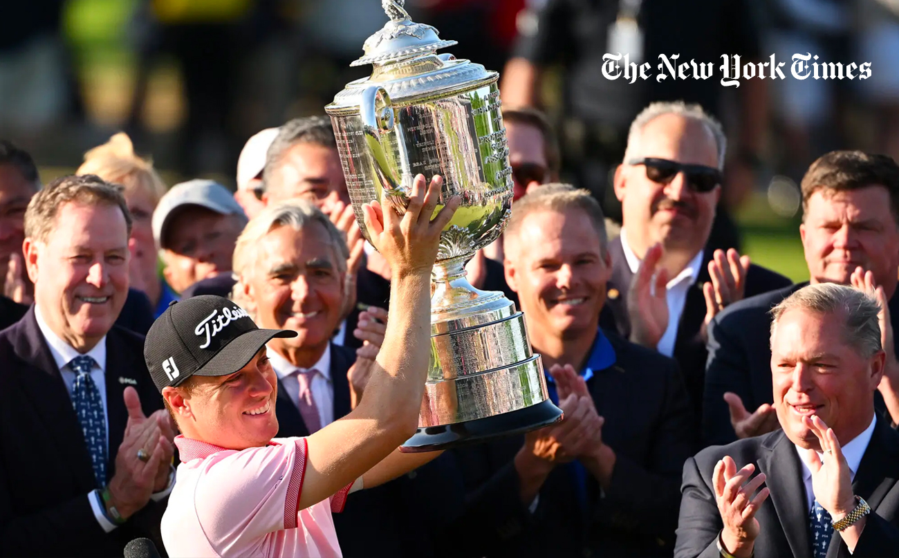 Justin Thomas Wins the P.G.A. Championship With a Roaring Comeback