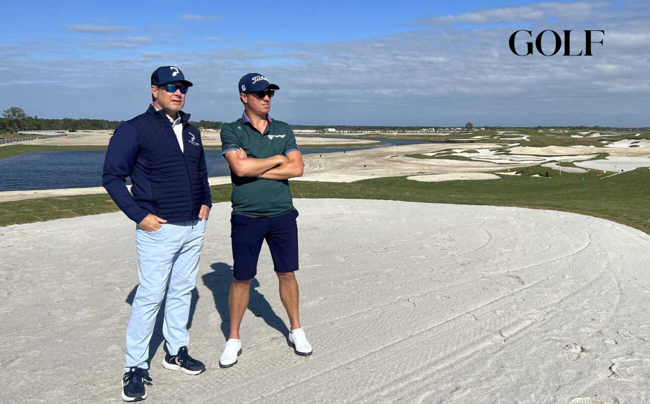 GOLF.com - At Panther National, Justin Thomas’ first design credit coming into view